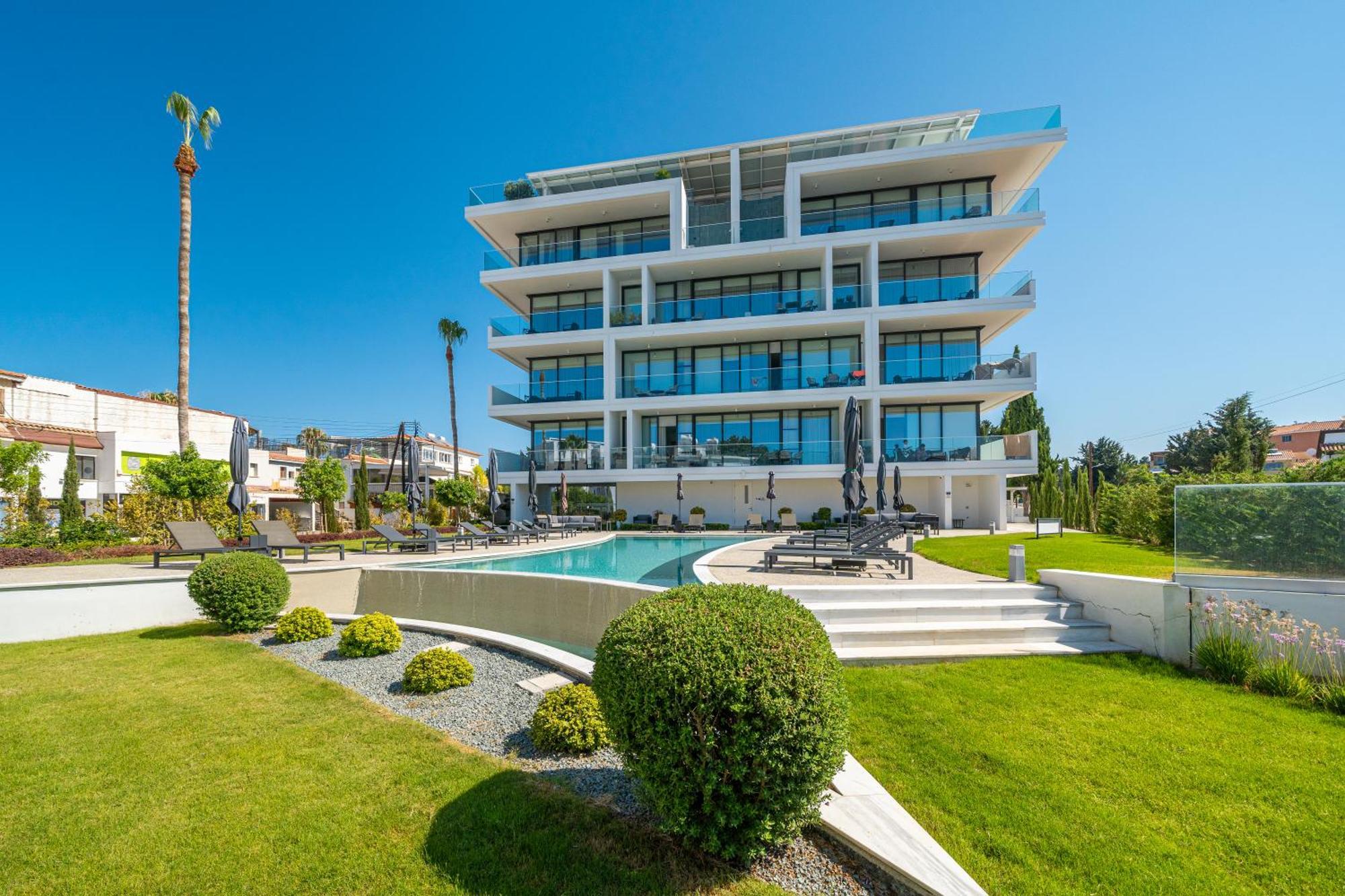 The Palmiers Lejlighedshotel Paphos Eksteriør billede